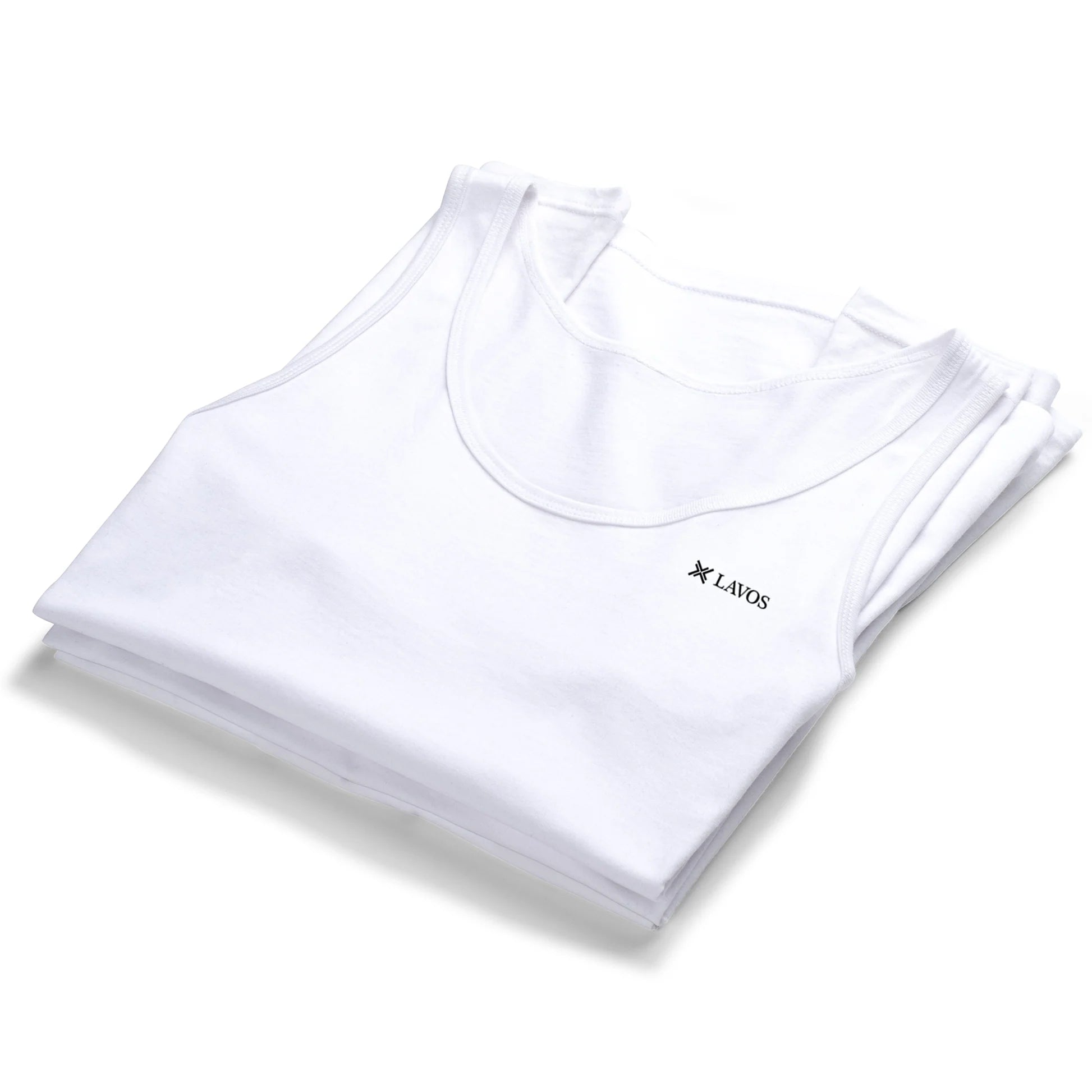 Men's Tank Undershirts - Pack of 2 (White)
