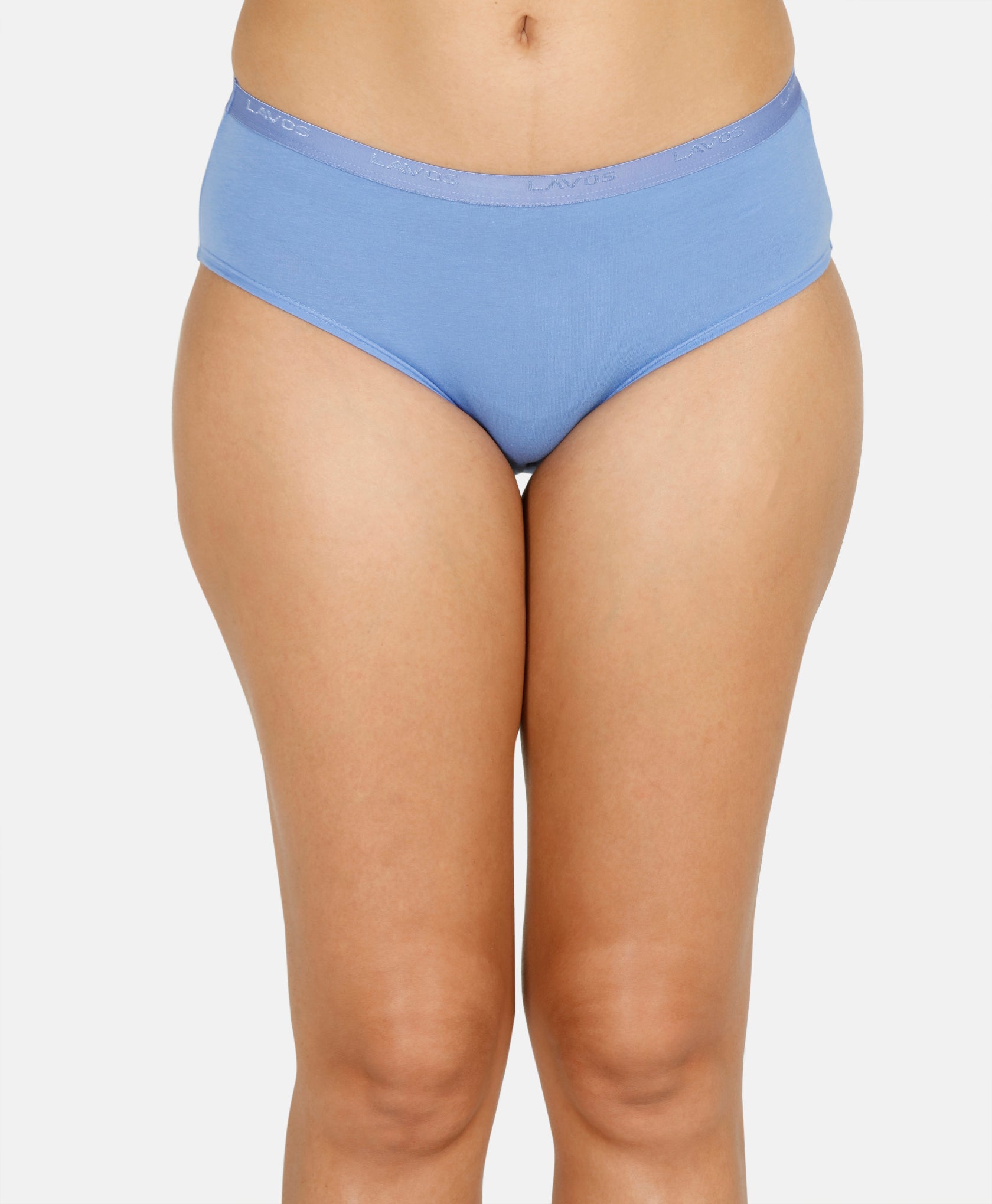 Hipster Outer Elastic Solid Panty - Pack of 3