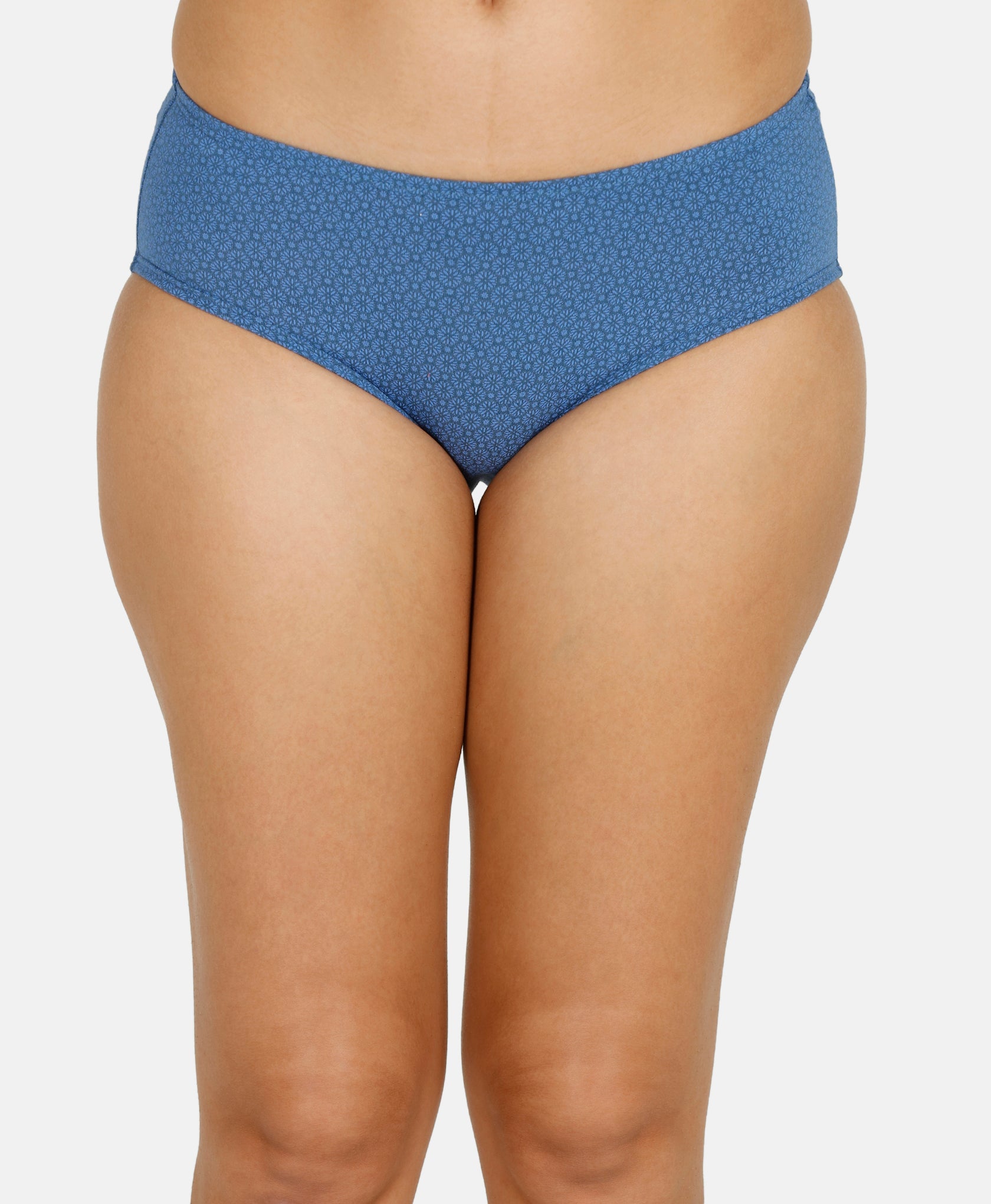 Hipster Inner Elastic Printed Panty - Pack of 5