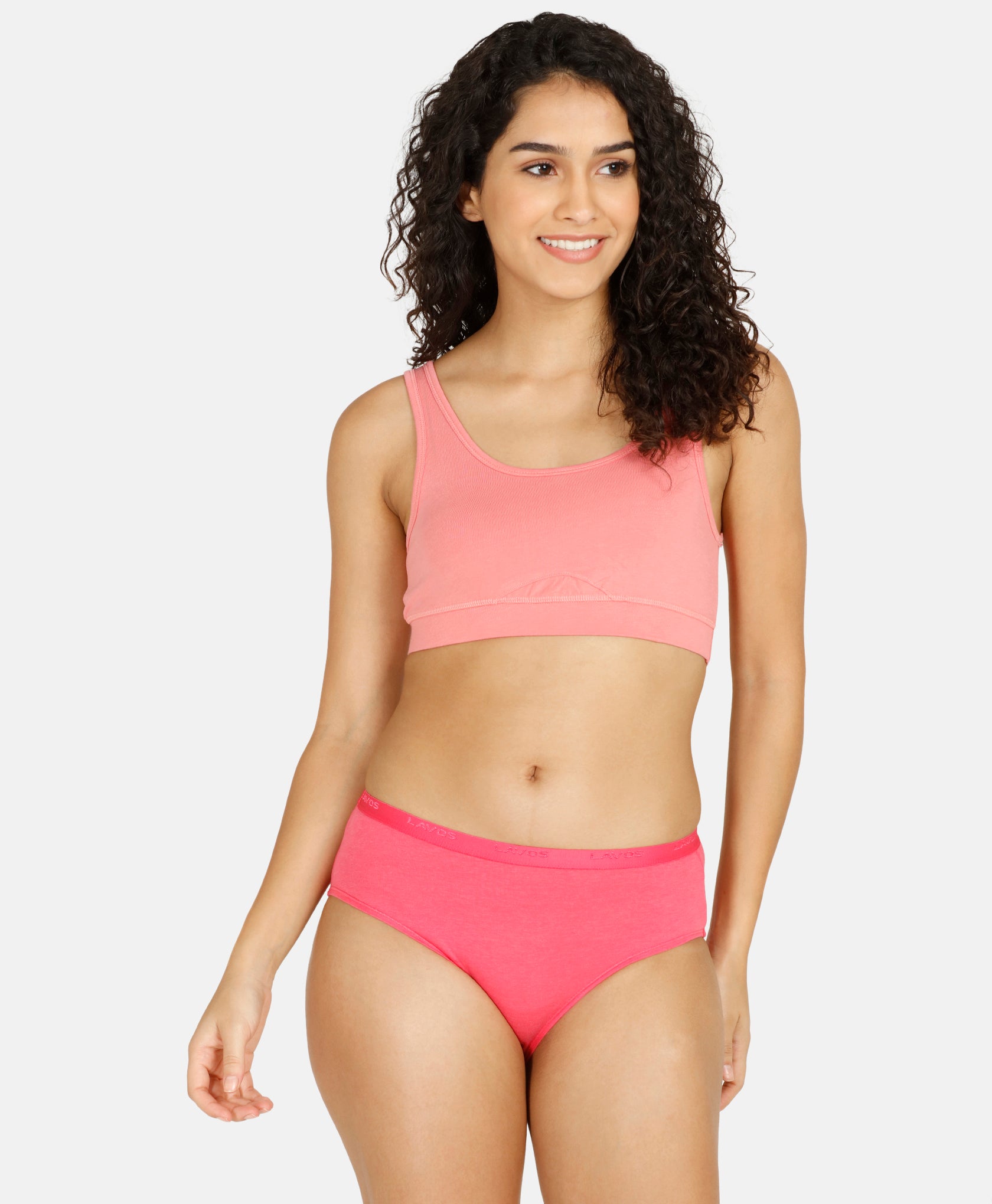 Hipster Outer Elastic Solid Panty - Pack of 3