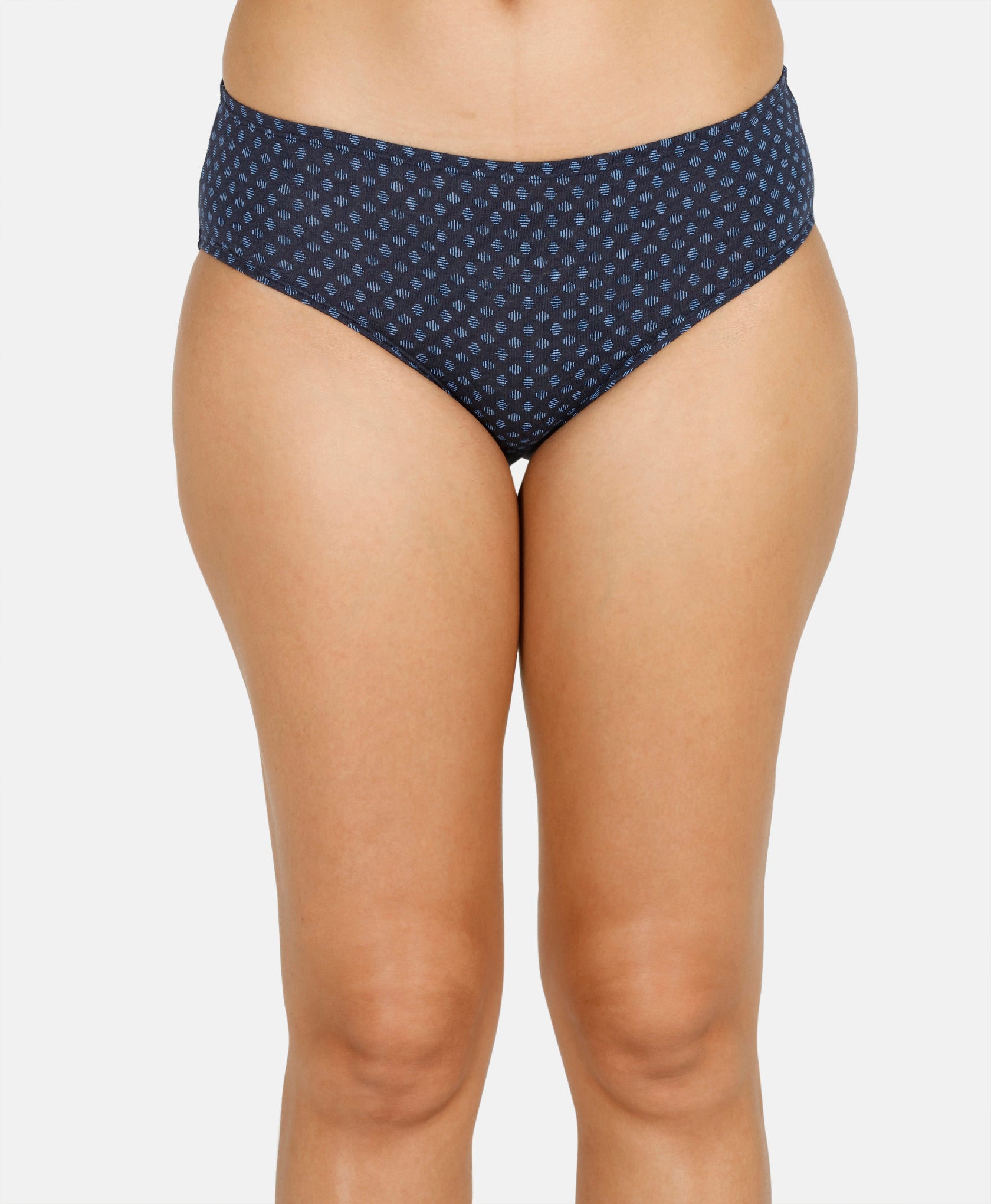 Hipster Inner Elastic Printed Panty - Pack of 5