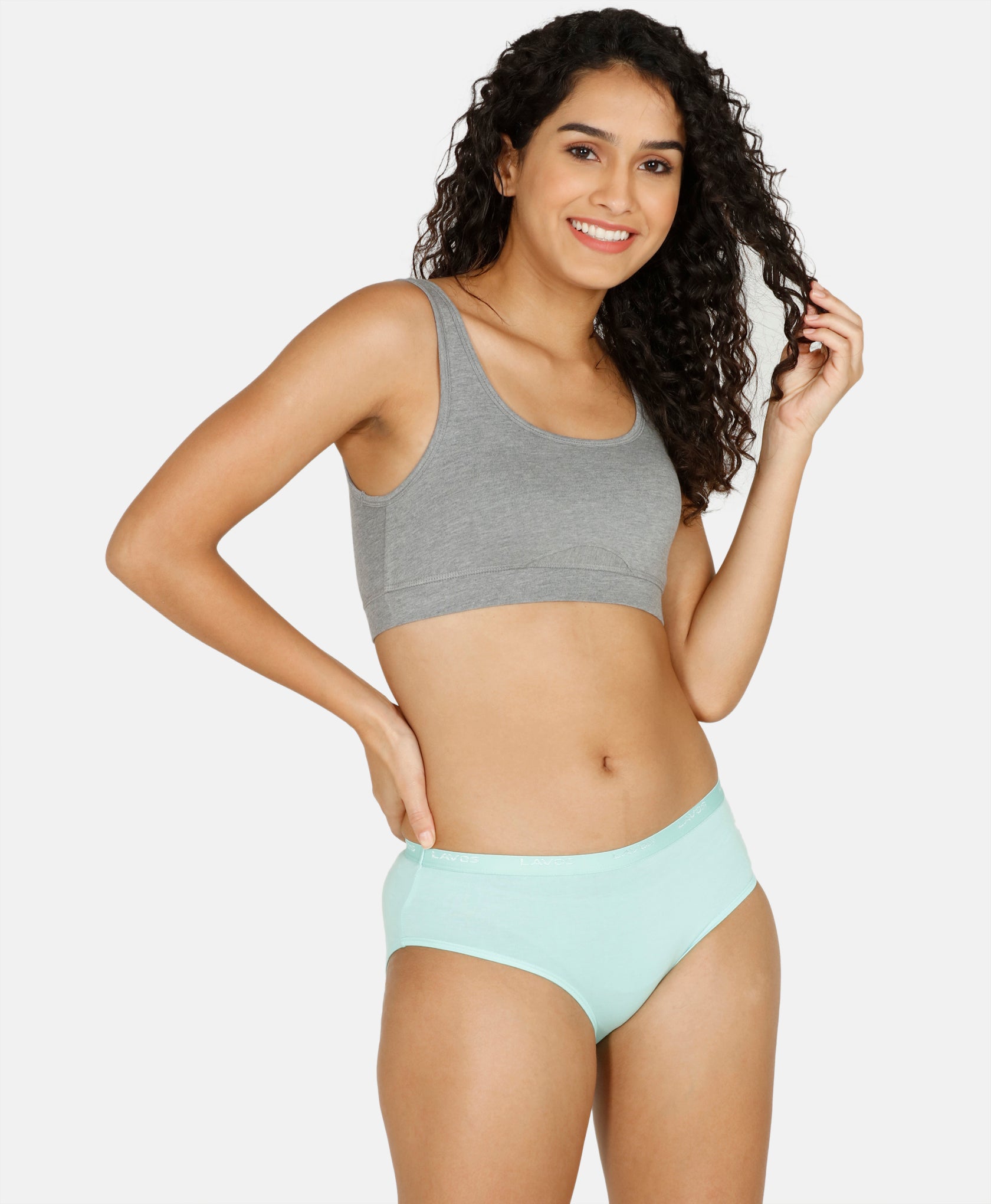 Hipster Outer Elastic Solid Panty - Pack of 3