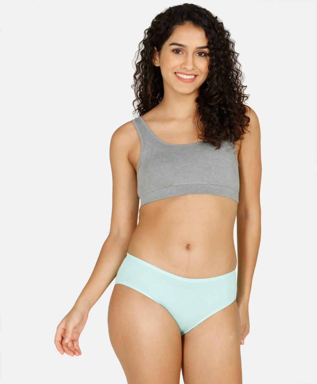 Hipster Inner Elastic Solid Panty - Pack of 3