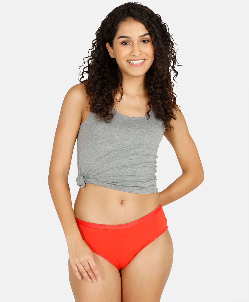 Hipster Outer Elastic Solid Panty - Pack of 3