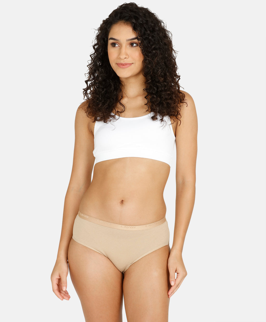 Hipster Outer Elastic Solid Panty - Pack of 3